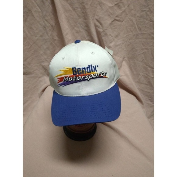 𝅺vintage Bendix Motorsports Snapback Baseball CAP/Hat New with Tags - Picture 1 of 4